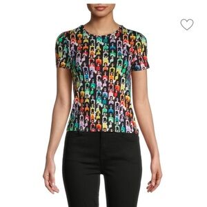 Alice + Olivia "Staceface" T-Shirt